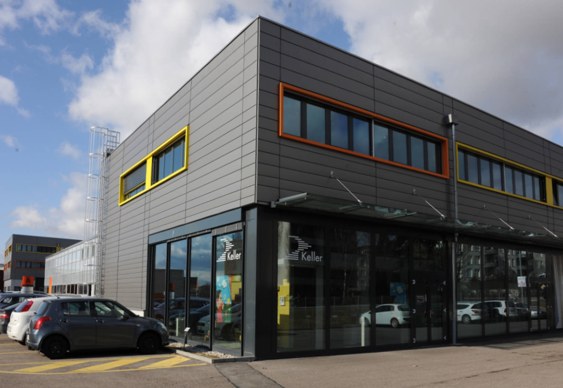 Eingang Studio Nyon