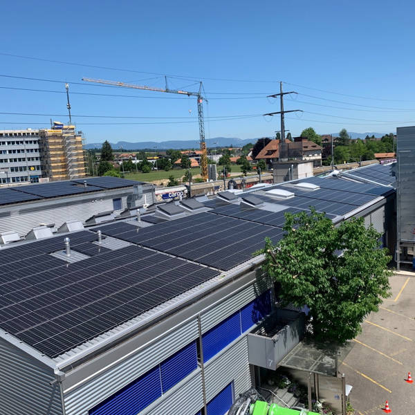 Photovoltaikanlage Keller Treppenbau AG